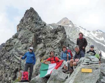 Am Colle Garin (2.872 m)